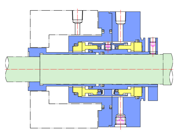泵用双端面干气密封
